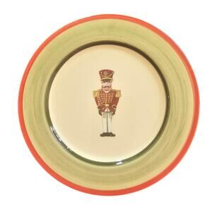 Christopher's Tree Nutcracker Christopher Radko  8" Salad or Dessert Plate